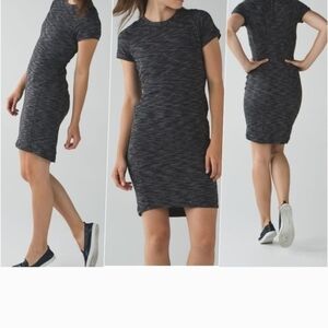 Lululemon Athletica Charcoal Mini Dress